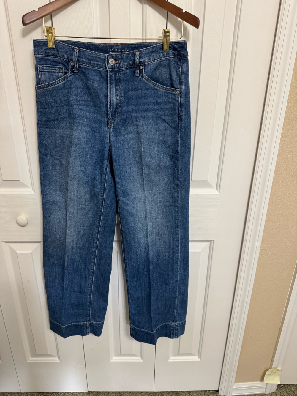 Chico's Blue Wide-Leg Jeans